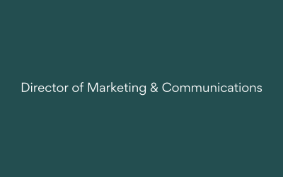 Director of Marketing & Communications