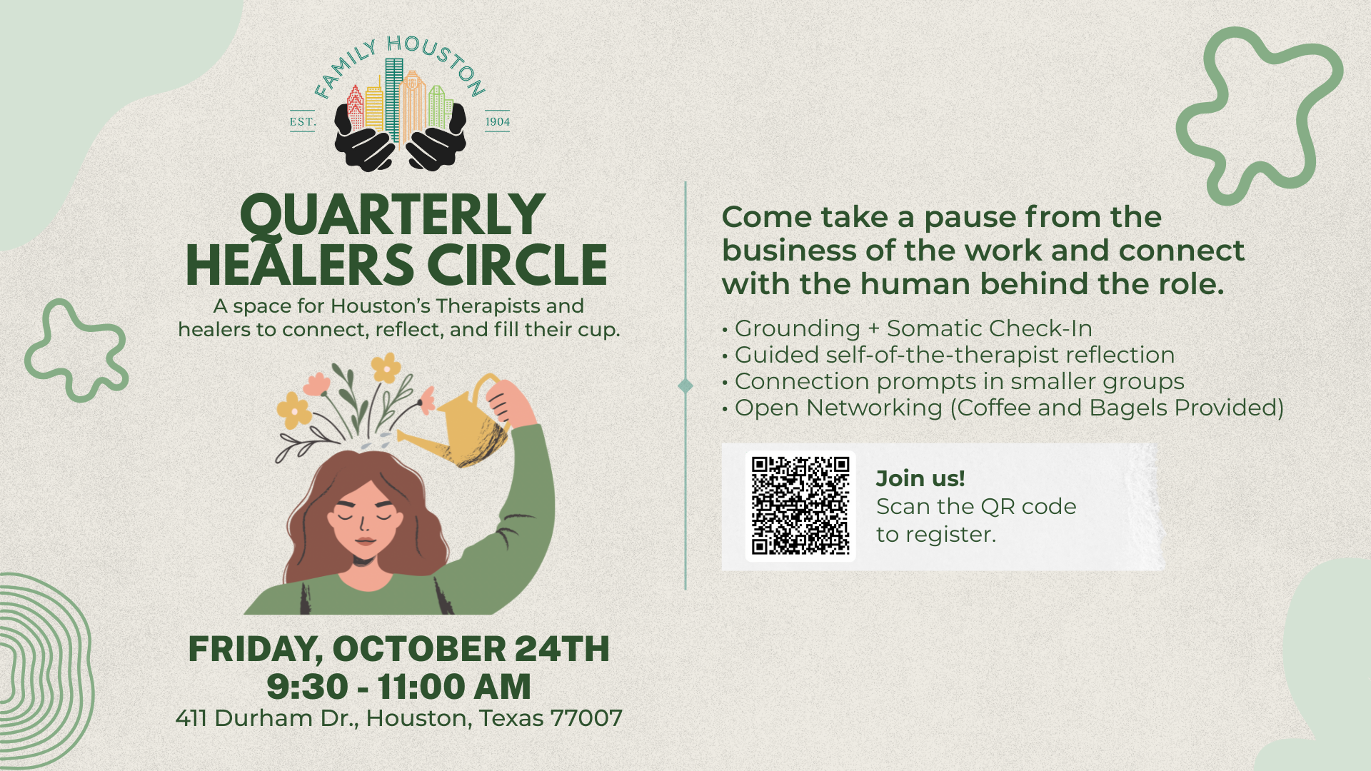 Quarterly Healers Circle 8 Week Virtual Parenting Group