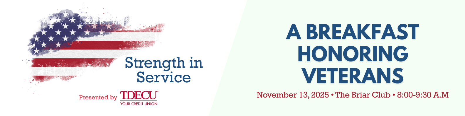 Strength in Service Banner